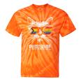 Lgbtq Pride Flag Cat Vintage Pride Month Tie-Dye T-shirts Orange Tie-Dye