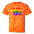 Mama Dragon Rainbow Colored Dragon Graphic Tie-Dye T-shirts Orange Tie-Dye