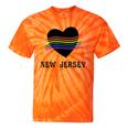 New Jersey Rainbow Lgbt Lgbtq Gay Pride Groovy Vintage Tie-Dye T-shirts Orange Tie-Dye
