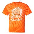 Oyster Shucker Oyster Farmer Mother Shucker Tie-Dye T-shirts Orange Tie-Dye