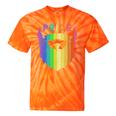 Pride Rainbow Beard Lgbtq Gay Pride Day Quote Saying Meme Tie-Dye T-shirts Orange Tie-Dye