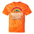 Providence Pride Lgbt Lesbian Gay Bisexual Rainbow Lgbtq Tie-Dye T-shirts Orange Tie-Dye