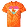 Retro Vintage Skunk For Or Girls Tie-Dye T-shirts Orange Tie-Dye