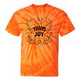 Transgender Pride Joy Floral Trans Pride Month Tie-Dye T-shirts Orange Tie-Dye