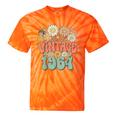 Vintage 1964 Floral Hippie Groovy Daisy Flower 60Th Birthday Tie-Dye T-shirts Orange Tie-Dye