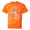 Why Walk When You Can Cartwheel Cute Gymnastics Girls Tie-Dye T-shirts Orange Tie-Dye