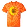 In A World Full Of Grandmas Be Mimi Sunflower Tie-Dye T-shirts Orange Tie-Dye