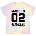 22Nd Birthday 22 Year Old Son Daughter Tie-Dye T-shirts Rainbow Tie-Dye