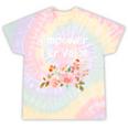 Advocate Empower Her Voice Woman Empower Equal Rights Tie-Dye T-shirts Rainbow Tie-Dye