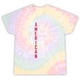 Asian American Pride Stop Asian Hate Distressed Tie-Dye T-shirts Rainbow Tie-Dye