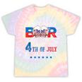 Beer American Flag 4Th Of July Merica Drinking Usa Tie-Dye T-shirts Rainbow Tie-Dye