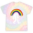 Bigfoot Graffiti Rainbow Sasquatch Tagger Tie-Dye T-shirts Rainbow Tie-Dye