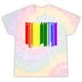 Binghamton New York Lgbtq Gay Pride Rainbow Skyline Tie-Dye T-shirts Rainbow Tie-Dye