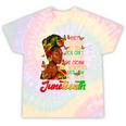 Black History Month Junenth I Am The Storm Black Women Tie-Dye T-shirts Rainbow Tie-Dye