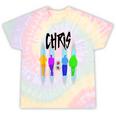 Chris Name For Chris Personalized For Women Tie-Dye T-shirts Rainbow Tie-Dye