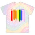 Cincinnati Ohio Downtown Rainbow Lgbt Gay Pride Tie-Dye T-shirts Rainbow Tie-Dye