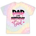 Dad And Mom Of The Birthday Girl Family Matching Party Tie-Dye T-shirts Rainbow Tie-Dye