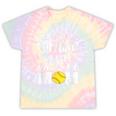 My Favorite Softball Player Calls Me Mom Coaches Tie-Dye T-shirts Rainbow Tie-Dye
