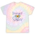 I'm The Youngest Sister Rules Don't Apply To Me Family Tie-Dye T-shirts Rainbow Tie-Dye