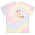 Gay Skeleton Dare Be Yourself Rainbow Pride Flag Lgbtq Men Tie-Dye T-shirts Rainbow Tie-Dye