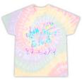 Girls In My Gymnastics Era Gymnast Exercise Lovers Tie-Dye T-shirts Rainbow Tie-Dye