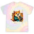 I Go Meow Cat Owner Singing Cat Meme Cat Lovers Tie-Dye T-shirts Rainbow Tie-Dye