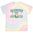 Golf Wife Abandoned Wives Golf Club Golf Tournament Season Tie-Dye T-shirts Rainbow Tie-Dye