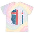 Icelandic Pride Proud Iceland Flag Men Tie-Dye T-shirts Rainbow Tie-Dye