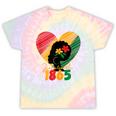 Junenth Black Remembering My Ancestors Tie-Dye T-shirts Rainbow Tie-Dye