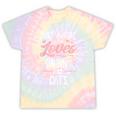 Just A Girl Who Loves Singing And Cats Women Tie-Dye T-shirts Rainbow Tie-Dye