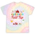 Kindergarten Field Trip Squad Teacher Students Matching Tie-Dye T-shirts Rainbow Tie-Dye