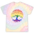 Lgbt Pride Month Tree Life Rainbow Gay Lesbian Tie-Dye T-shirts Rainbow Tie-Dye