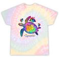 Nana Turtle Nana Life Sea Turtle Tie-Dye T-shirts Rainbow Tie-Dye