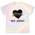 New Jersey Rainbow Lgbt Lgbtq Gay Pride Groovy Vintage Tie-Dye T-shirts Rainbow Tie-Dye