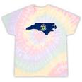 North Carolina State Map Maine Me Flag Roots Women Tie-Dye T-shirts Rainbow Tie-Dye
