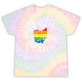 Ohio Gay Pride Rainbow No Hate In My State Lgbt Tie-Dye T-shirts Rainbow Tie-Dye