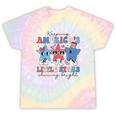 Pediatric Nurse 4Th Of July Little Stars Shining Bright Tie-Dye T-shirts Rainbow Tie-Dye