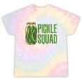 Pickle Squad Pickles Food Team Pickles Love Pickles Tie-Dye T-shirts Rainbow Tie-Dye