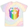 Pride Rainbow Beard Lgbtq Gay Pride Day Quote Saying Meme Tie-Dye T-shirts Rainbow Tie-Dye