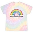 San Francisco Rainbow 70'S 80'S Style Retro Gay Pride Tie-Dye T-shirts Rainbow Tie-Dye