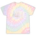 South Dakota Girl Vintage Distressed State Outline Women's Tie-Dye T-shirts Rainbow Tie-Dye