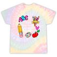 I Teach Tiny Humans Teacher Appreciation Back To School Tie-Dye T-shirts Rainbow Tie-Dye