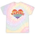 Vaping Retro Rainbow Heart 80S Whimsy Lgbtq Pride Tie-Dye T-shirts Rainbow Tie-Dye