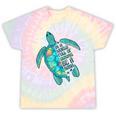 In A World Full Of Grandmas Be A Nana Sea Turtle Tie-Dye T-shirts Rainbow Tie-Dye