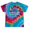 Barcelona SportSoccer Jersey Flag Football Tie-Dye T-shirts Festival Tie-Dye