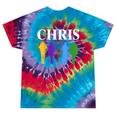 Chris 2024 Chris First Name Personalized For Women Tie-Dye T-shirts Festival Tie-Dye