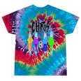 Chris Name For Chris Personalized For Women Tie-Dye T-shirts Festival Tie-Dye