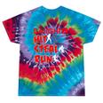 My Daughter Knows How To Hit Steal Run For Softball Mom Dad Tie-Dye T-shirts Festival Tie-Dye