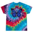 European Union Butterfly Pride European Union Flag Eu Tie-Dye T-shirts Festival Tie-Dye