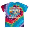 First Of All I'm A Delight Sarcastic Angry Opossum Lover Tie-Dye T-shirts Festival Tie-Dye